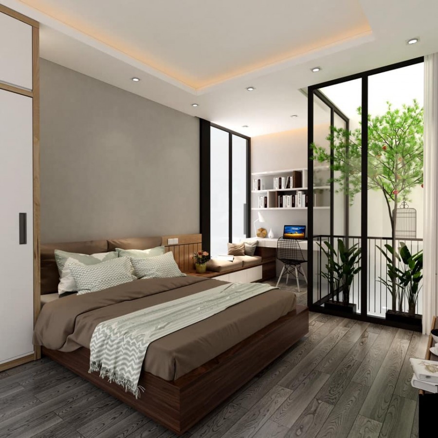 Bán Nhà Đại Từ 35m2x5T, Mới Xây Mới, Gần Phố, Ngõ Thông Thoáng 3.6 Tỷ