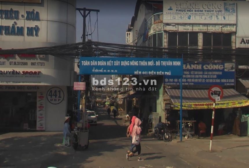Bán nhà HXH 441/ Điện Biên Phủ P.25 B.Thạnh 65m2(4,5x15x3Tầng) chỉ 7.9 Tỷ