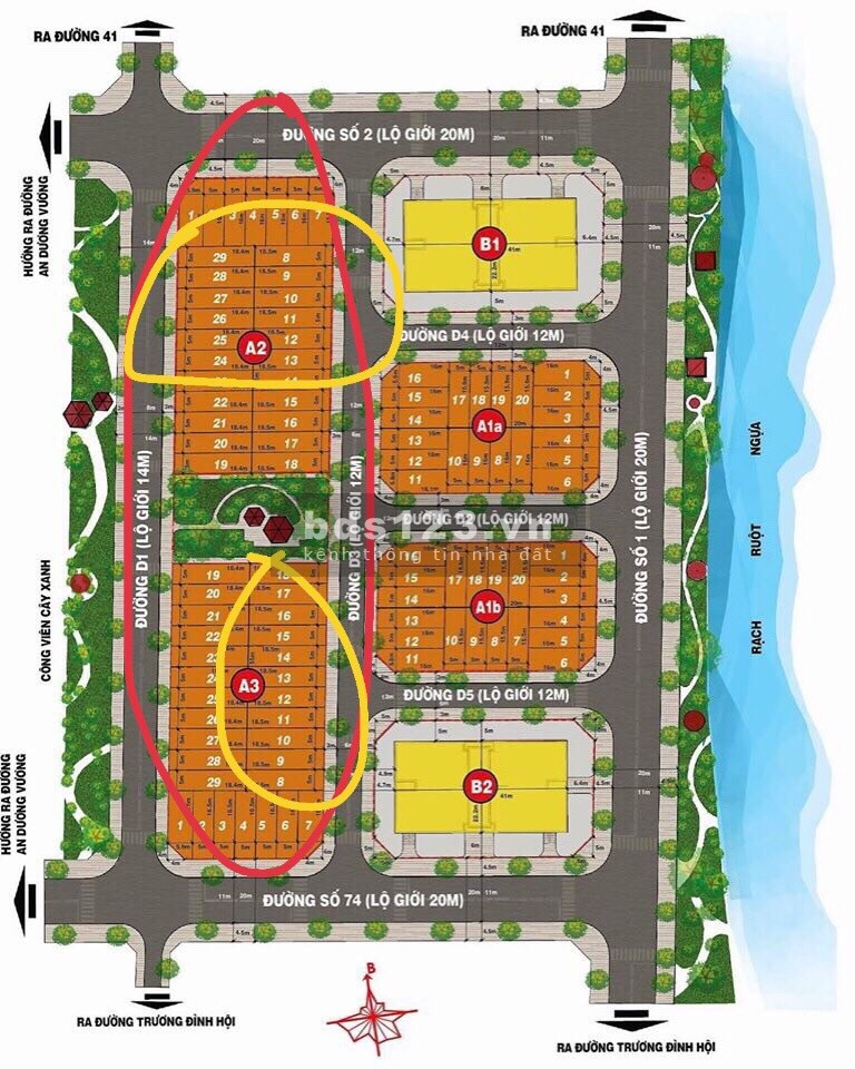 Bán đất sổ đỏ MT Phạm Đức Sơn KDC Trương Đình Hội 3, P16, Q8, 90m2 thổ cư, xây dựng