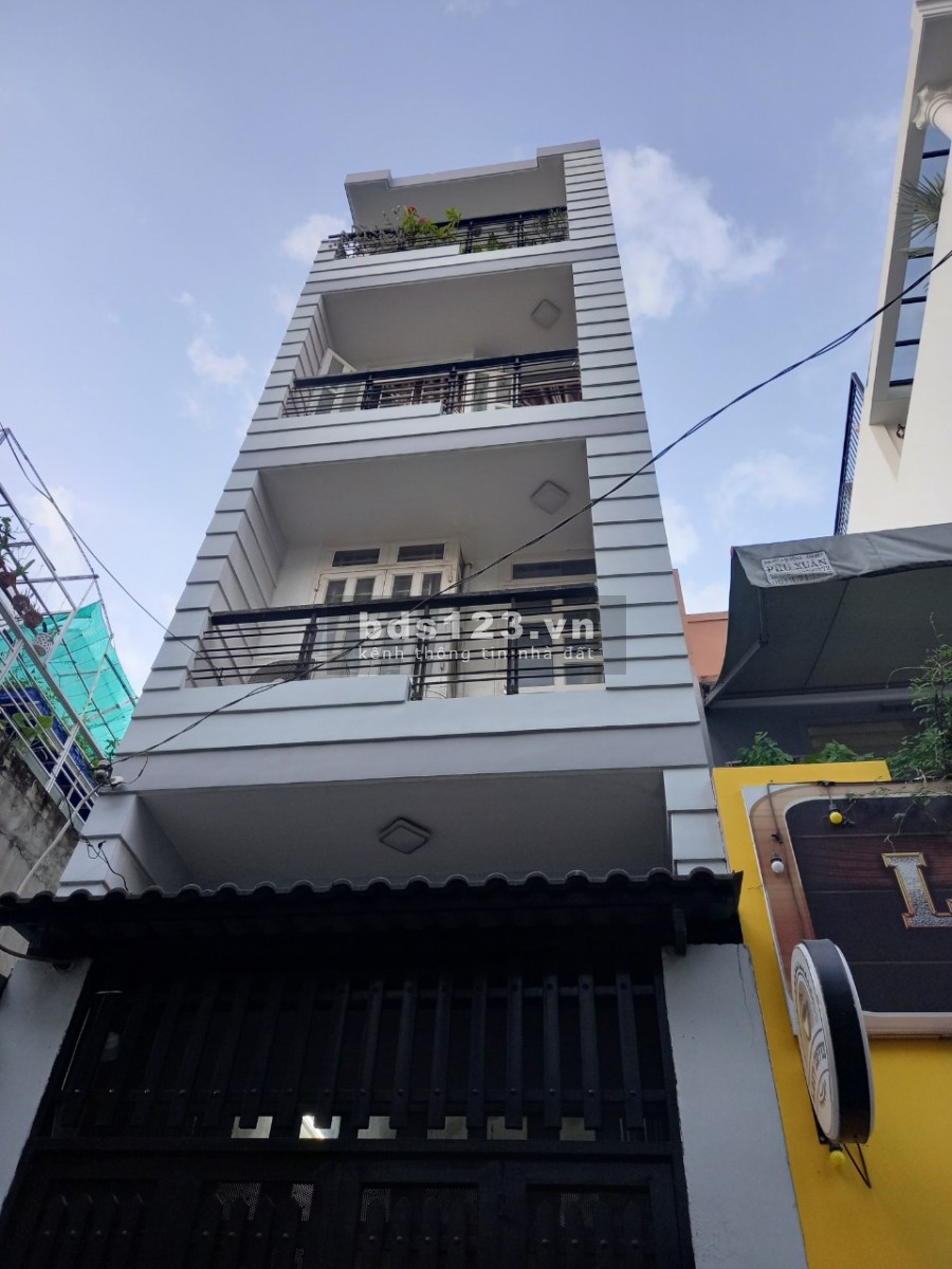 Bán Nhà 4 Tầng 36m2 Phan Xích Long Phú Nhuận 5.6 Tỷ