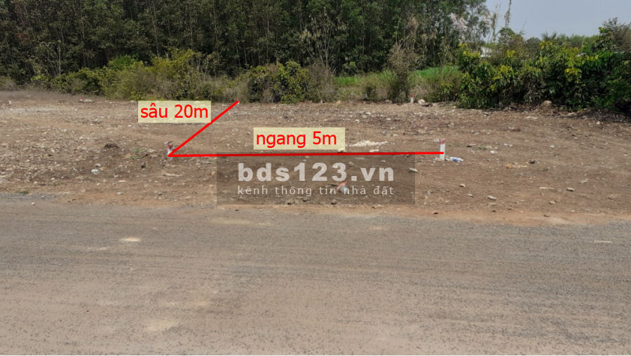 Chủ cần tiền gấp bán lô đất đường nguyễn văn hưng , TT Đất Đỏ , BRVT