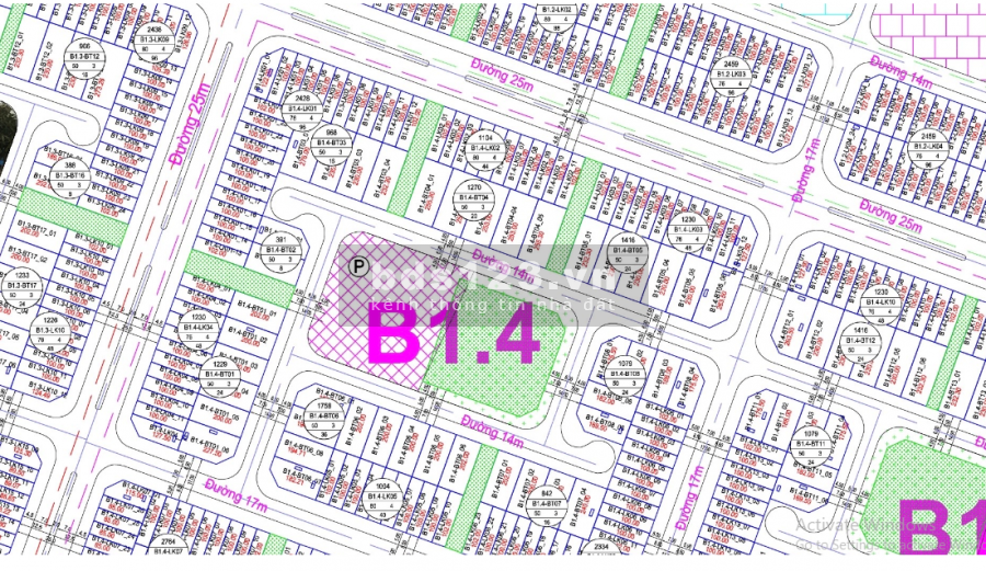 Biệt thự rẻ nhất Thanh Hà Mường Thanh khu B1.4
