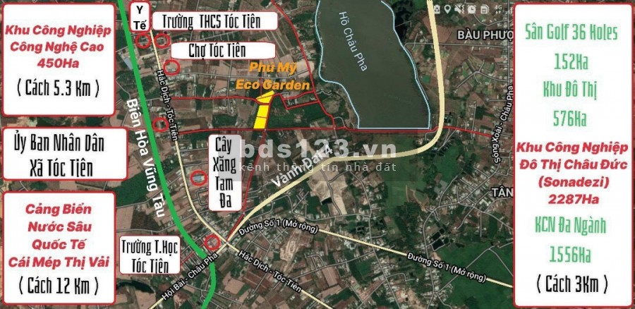 BÁN ĐẤT PHÚ MỸ ECO GARDEN 3,5-8TR/M2 TẶNG 10TR KHI THANH TOÁN