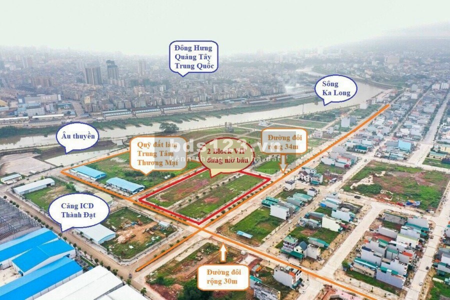 Mở bán liền kề Kalong Móng Cái Quảng Ninh Ven Sông và View Trung tâm thương mại