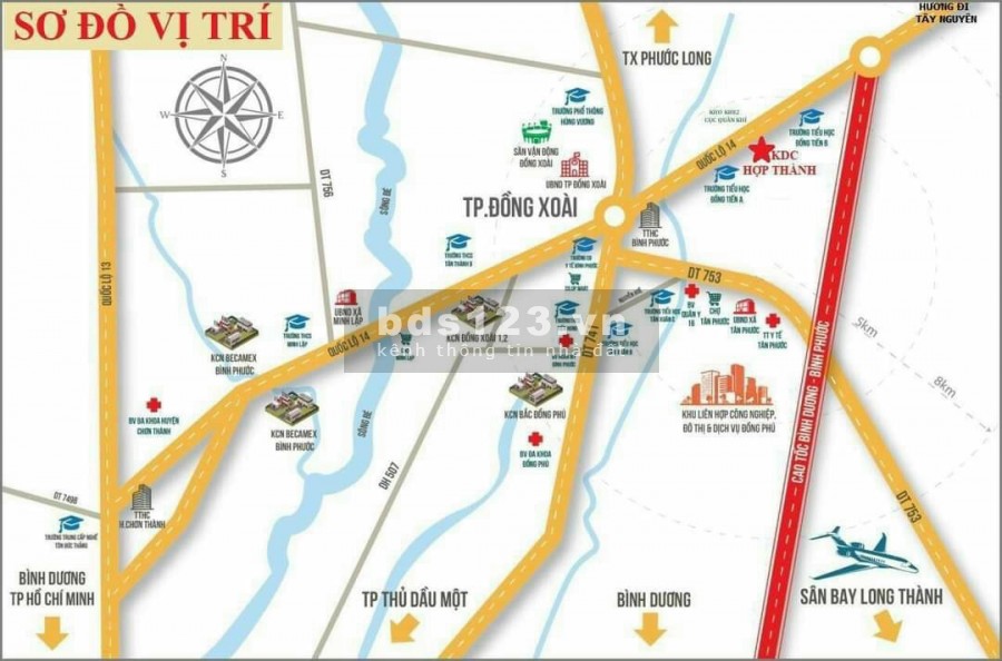 Đất nền QL14, Đồng Phú Bình Phước