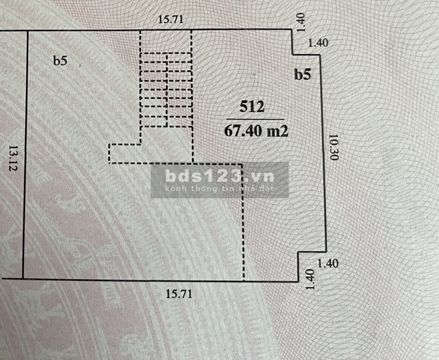 Bán CHTT Thanh Xuân Nam, DT sử dụng 130m2, 1,65 tỷ