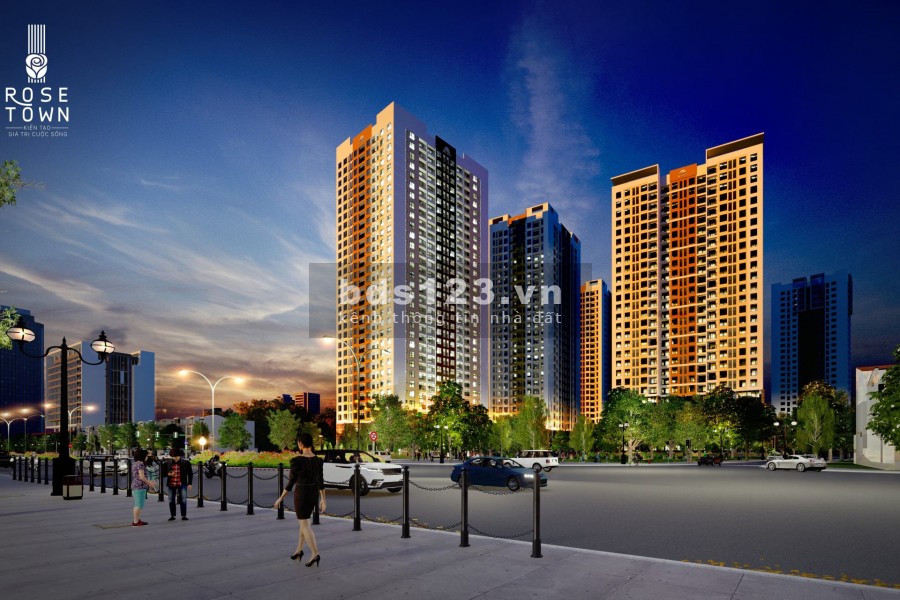 Cần bán căn 2 ngủ giá đẹp dự án Rose Town 79 Ngọc Hồi