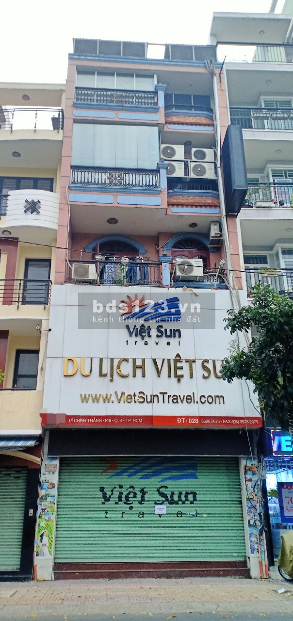 Siêu phẩm mt Lý Chính Thắng(6x10m)Quận 3, trệt, 4 lầu, đoạn 2 chiều