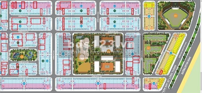 Đất nền Century city Long Thành mặt tiền đường lớn
