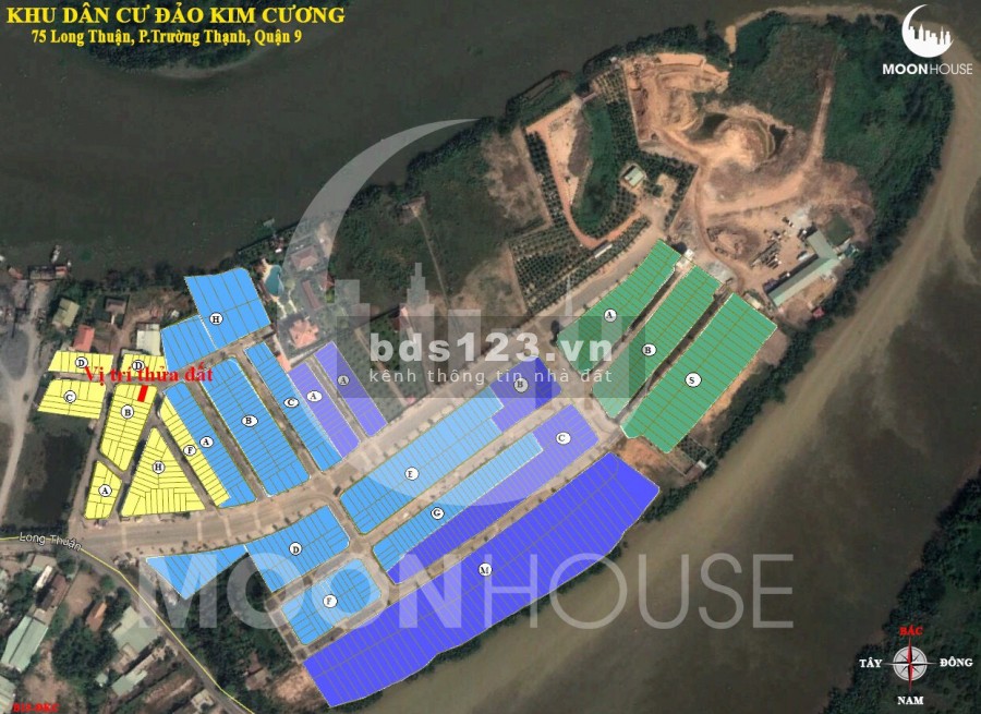 Dự án Đảo Kim Cương Quận 9, phường Trường Thạnh, Thành phố Thủ Đức