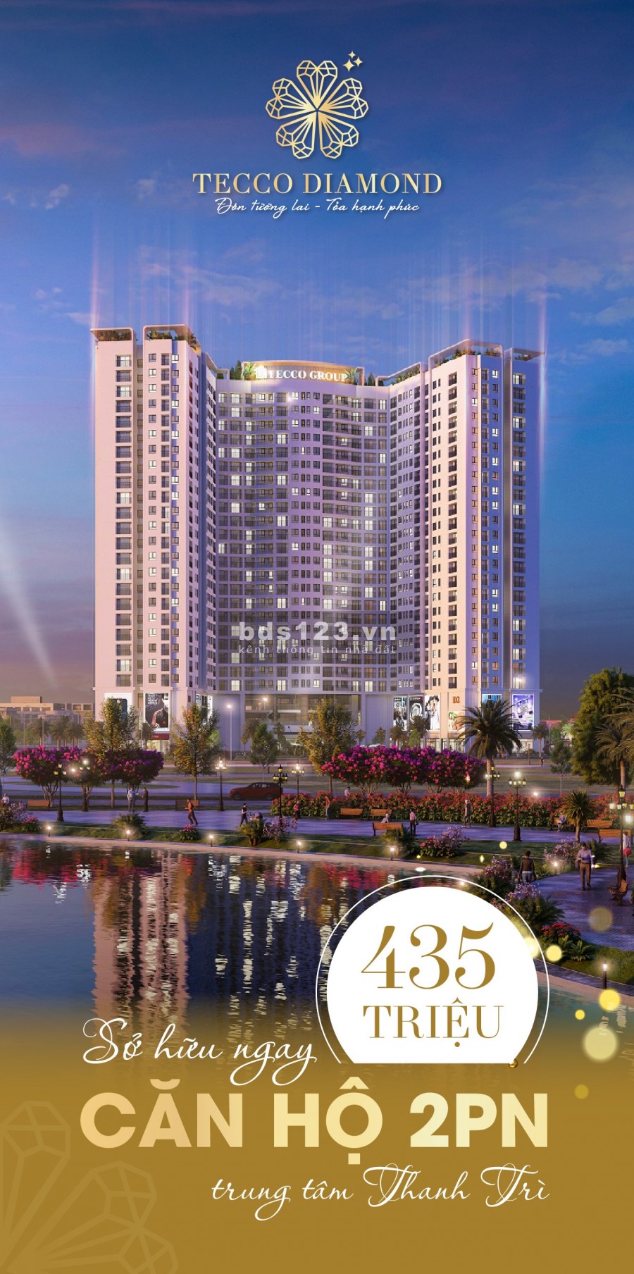 CHỈ CÒN DUY NHẤT 1 SUẤT NGOẠI GIAO TECCO DIAMOND TRỰC TIẾP TỪ CHỦ ĐẦU TƯ GIÁ RẺ NHẤT THỊ TRƯỜNG, NHANH TAY KẺO HẾT LH 0961560044