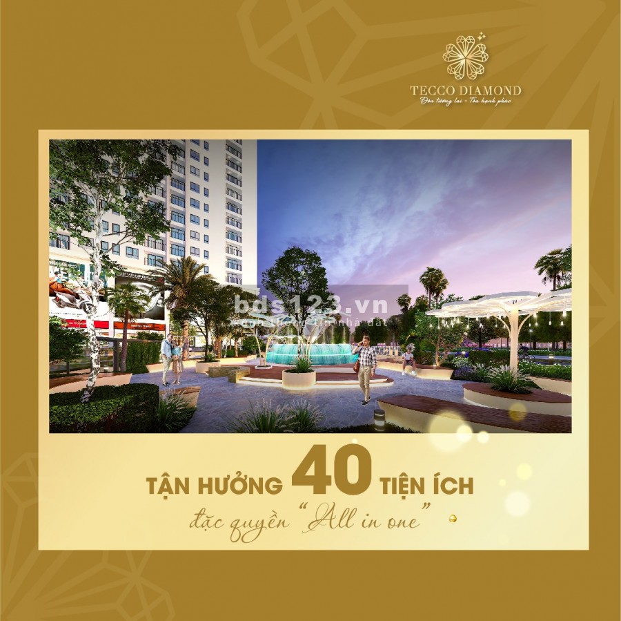CHỈ CÒN DUY NHẤT 1 SUẤT NGOẠI GIAO TECCO DIAMOND TRỰC TIẾP TỪ CHỦ ĐẦU TƯ GIÁ RẺ NHẤT THỊ TRƯỜNG, NHANH TAY KẺO HẾT LH 0961560044