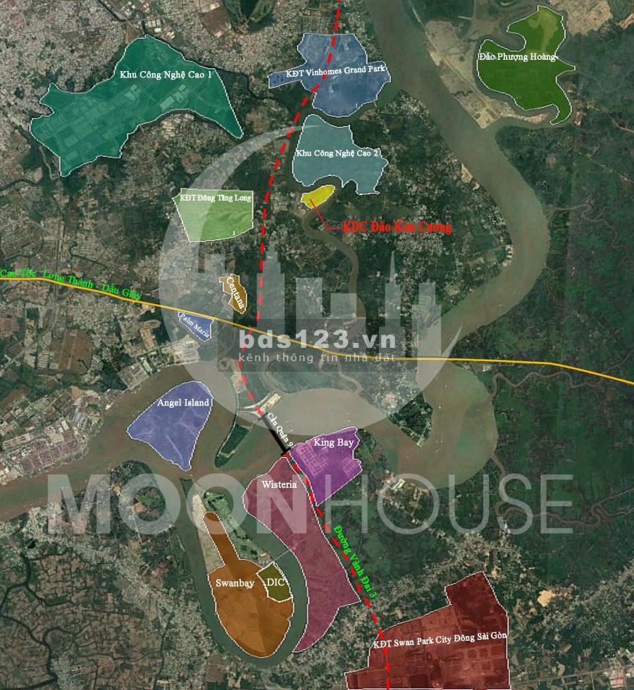 Dự án Đảo Kim Cương Quận 9, phường Trường Thạnh, Thành phố Thủ Đức