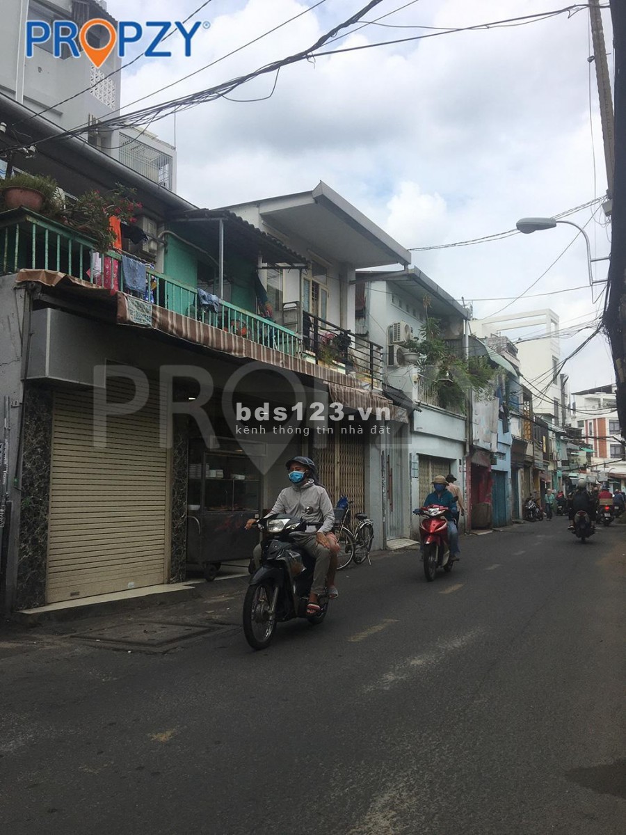 NHÀ 3 MẶT TIỀN, MẶT TIỀN ĐƯỜNG VÀ 2 MẶT HẺM HAI BÊN F.9 - Q.3