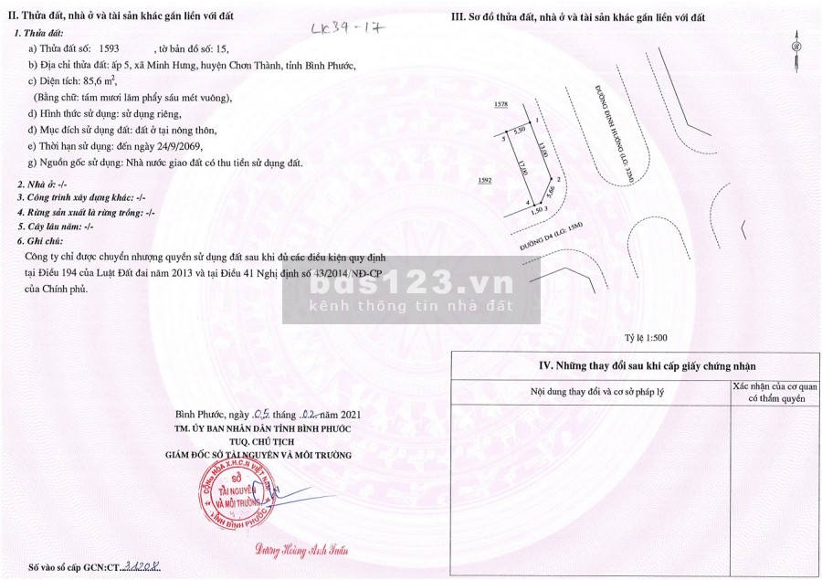 Đất vàng trong vị trí Chơn Thành - Bình Phước