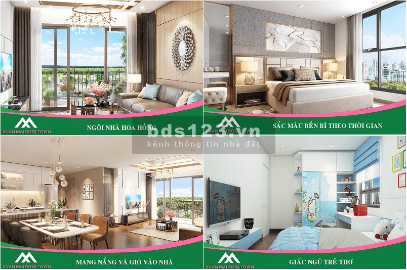 Cần bán nhanh căn 3 phòng ngủ giá 2,7xx tỷ dự án ROSE TOWN