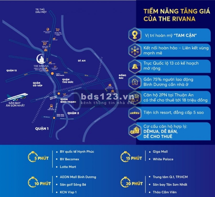 Căn hộ cao cấp The Rivana- Sự lựa chọn tốt nhất cho gia đình bạn