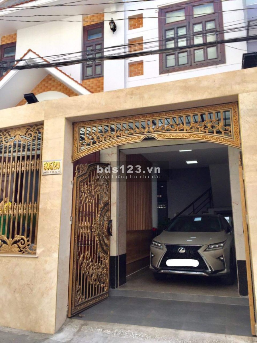 Bán nhà biệt phủ CMT8 Quận 10 căn góc 3 mặt tiền, 4 tầng 120m2 giá chỉ 23.5 tỉ