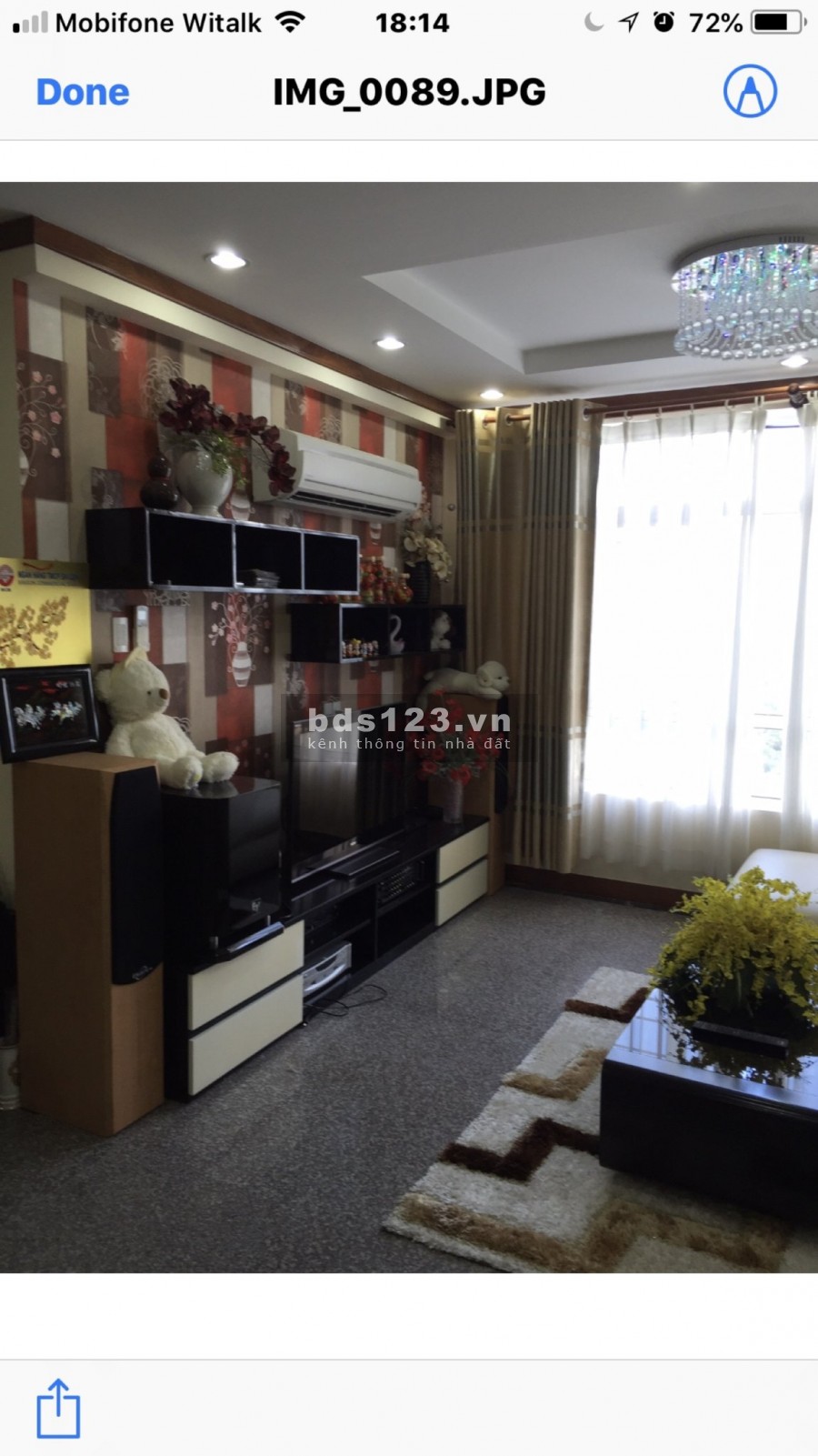 Bán căn hộ Hoàng Anh An Tiến 124m2 3pn2wc. Tặng một số nội thất
