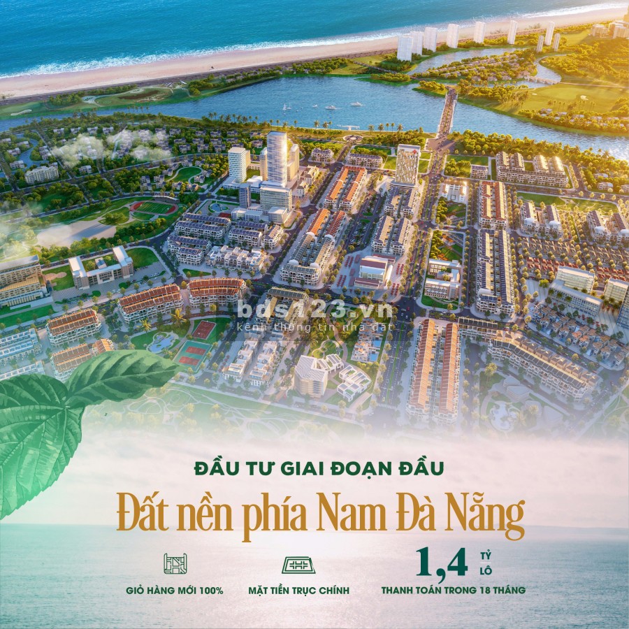 Chỉ với 280tr sở hữu ngay lô đất ven biển phía Nam Đà Nẵng