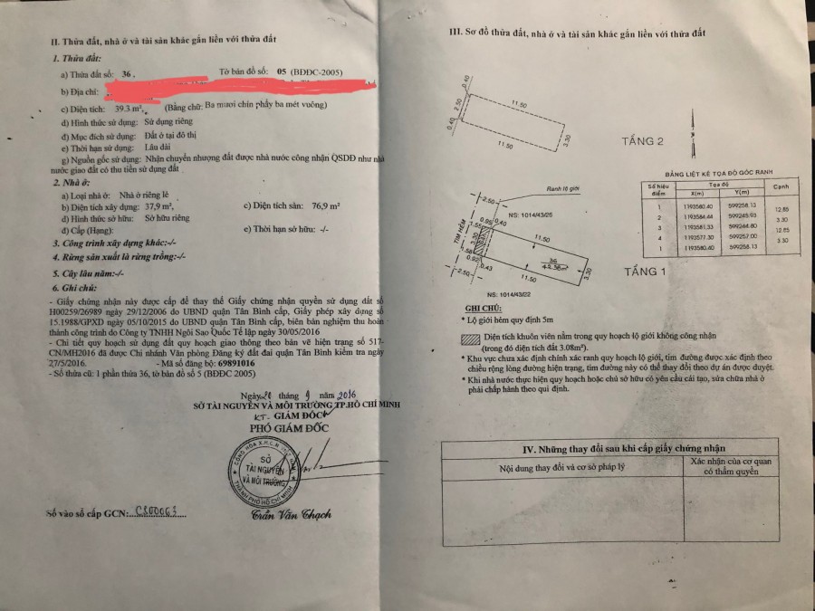 Chính Chủ Cần Tiền Gấp Gửi Bán Nhà Quận Tân Bình Hẻm Lớn Giá Rẻ
