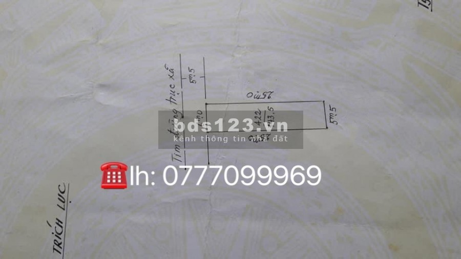 Chính chủ gửi bán lô đất tại Đặng Cương An Dương