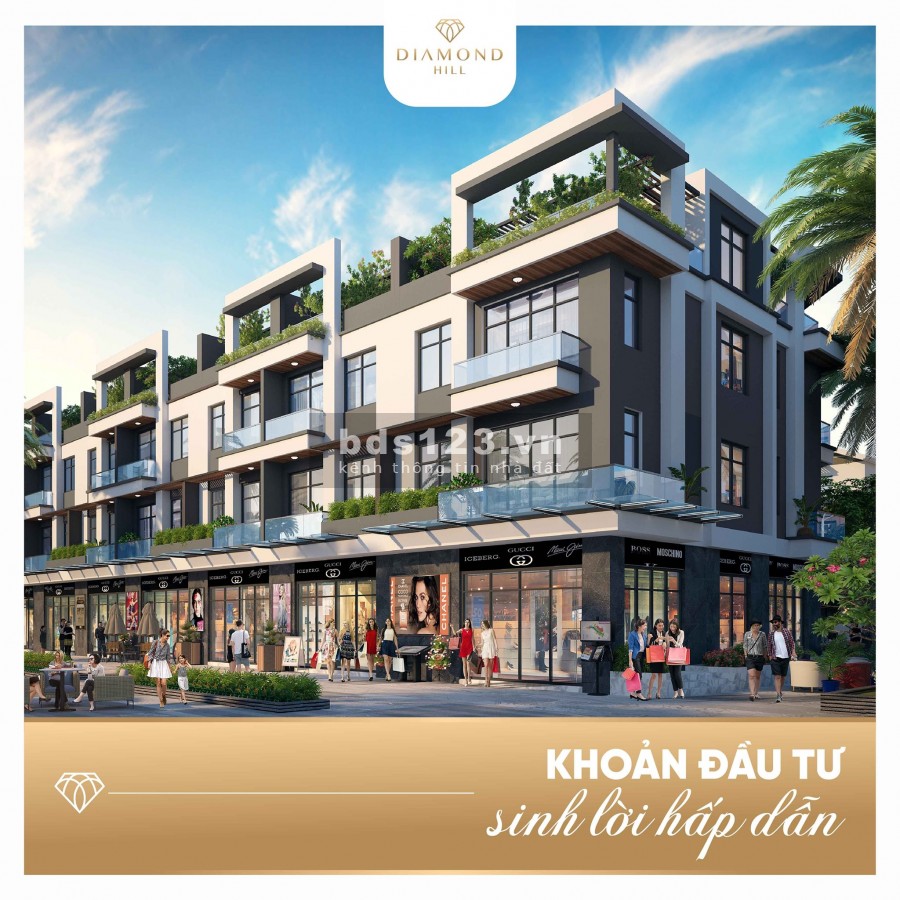 BV Diamond Hill Đang Tạo Địa Chấn Tại Thị Trường BĐS Bắc Giang. Dự Án Cao Cấp Giá Gốc Từ CĐT