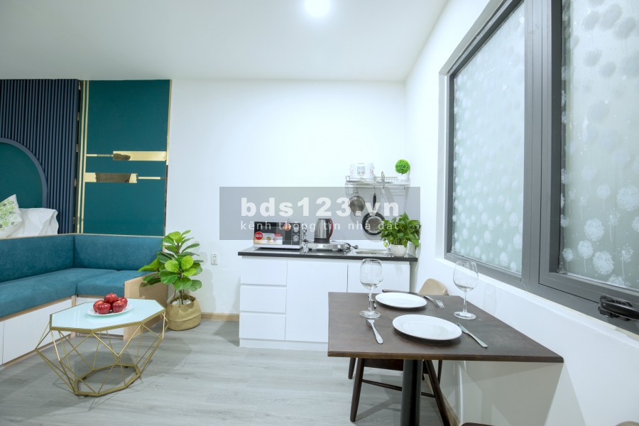 Căn hộ đủ nội thất giá rẻ đường Đặng Dung gần chợ Tân Định quận 1