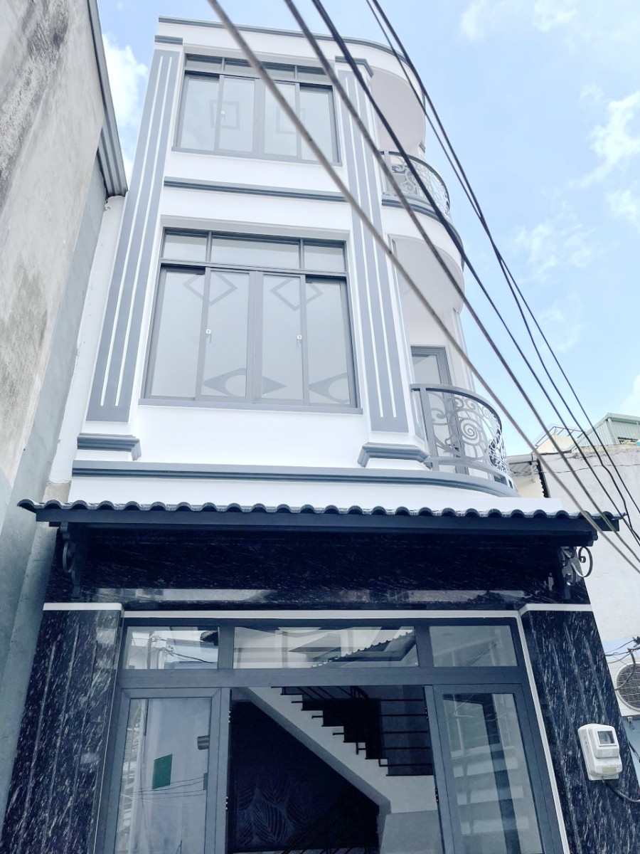 Nhà mới, đẹp (3.8 x 10m) hẻm 502 đường Hưng Phú P9Q8