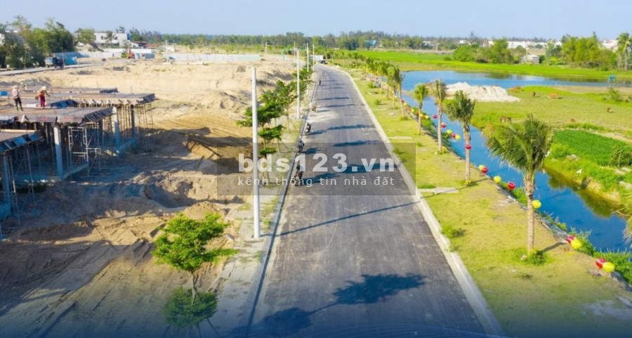 Đất nền cực đẹp phía Nam Đà Nẵng, sát bên dòng sông Cổ Cò thơ mộng