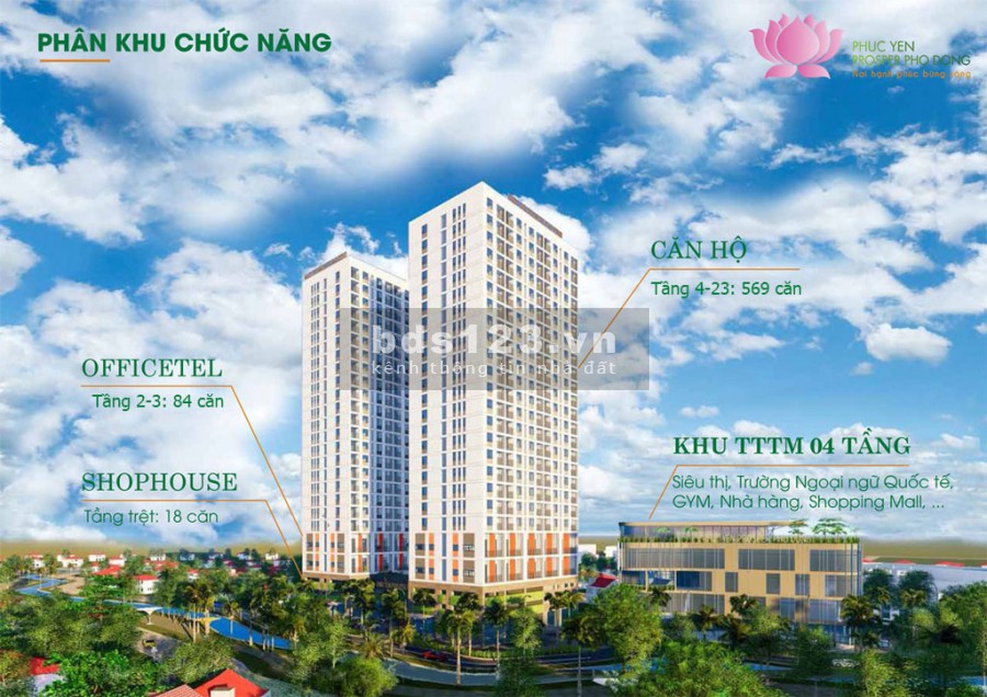 Cần bán căn hộ Phúc Yên Prosper Phố Đông