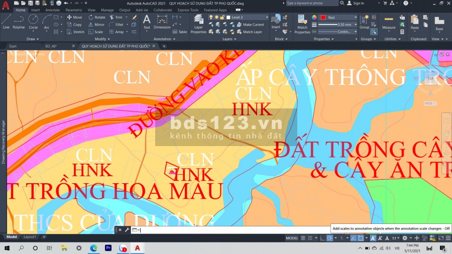 Bán Nhanh 2000m2 Bến Tràm - Phú Quốc Giá 1,75tr/m2