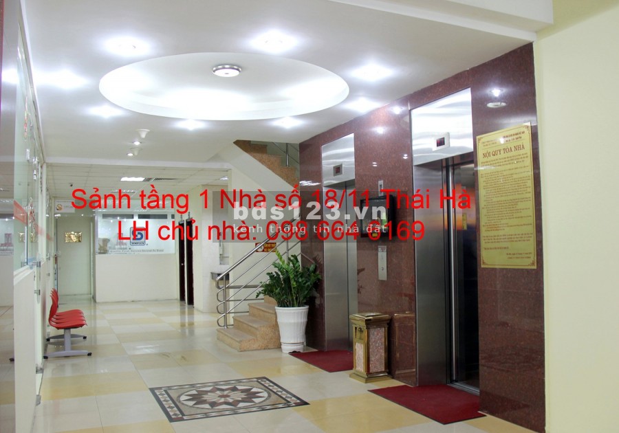Chủ nhà cho thuê 45m2 văn phòng tại phố Thái Hà. Giá rẻ - Dịch vụ chuyên nghiệp.