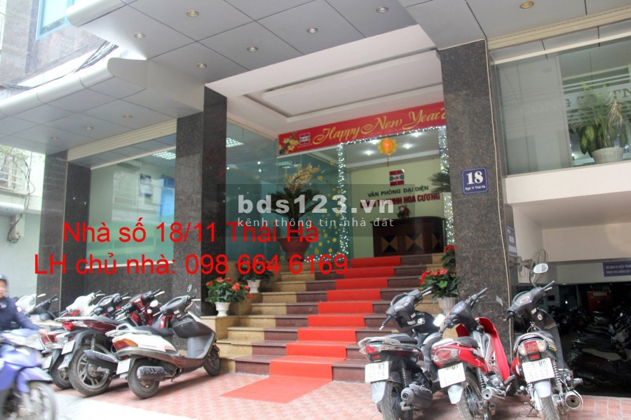Chủ nhà cho thuê 45m2 văn phòng tại phố Thái Hà. Giá rẻ - Dịch vụ chuyên nghiệp.