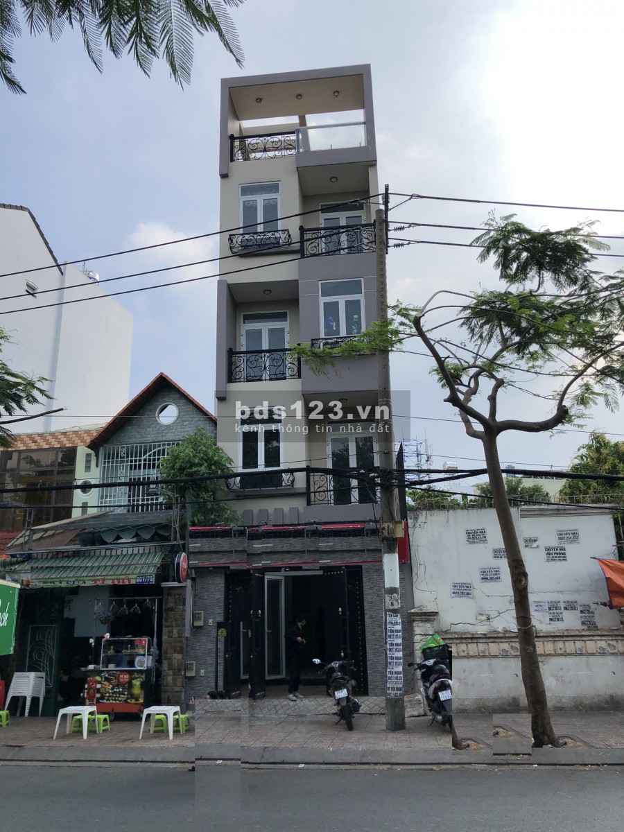 Nhà Mặt tiền 4.5x16m 1T-4L Trống suốt làm Vp,Showroom, Lớp học, TT A.Ngữ.