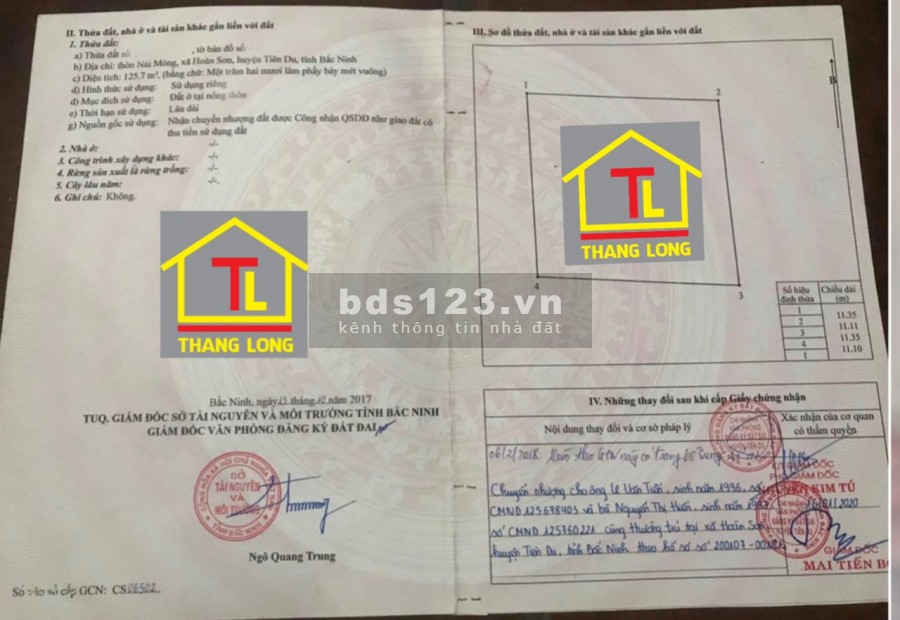 Gấp Do Cần Tiền Bán Nhanh Lô Đất