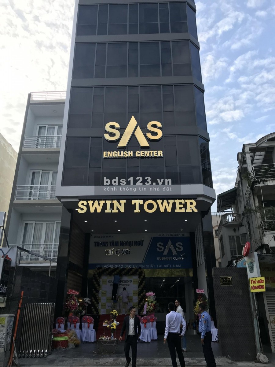 Full sàn view kính - mặt tiền Nguyễn Văn Đậu. 137m2 chỉ 322.785đ/m2/th bao trọn gói