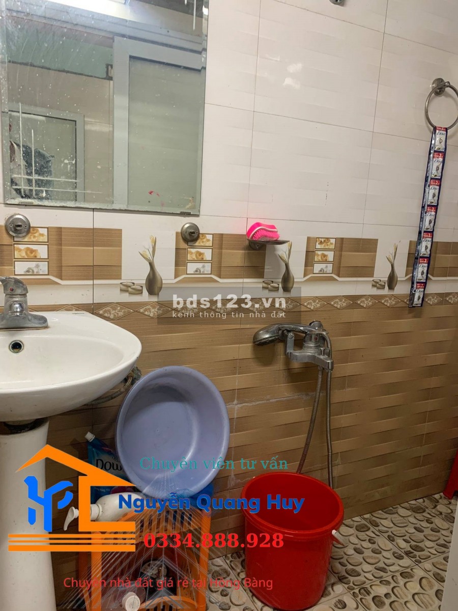 Bán 86,6m2 đất tặng nhà cấp 4 1,5 tầng tại Hùng Vương, Hồng Bàng