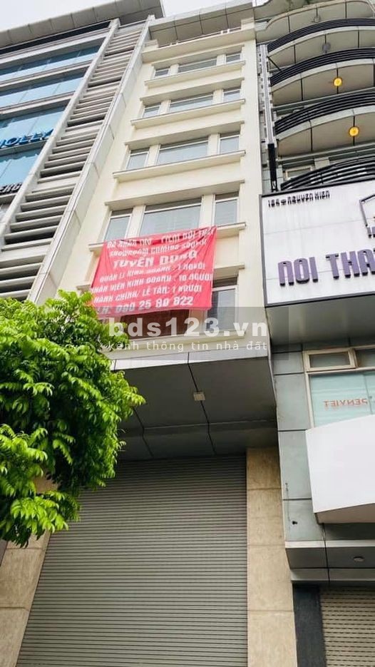 NHÀ MẶT ĐƯỜNG NGUYỄN XIỂN 60m2 8 TẦNG MẶT TIỀN 4,8M ( KINH DOANH SẦM UẤT )
