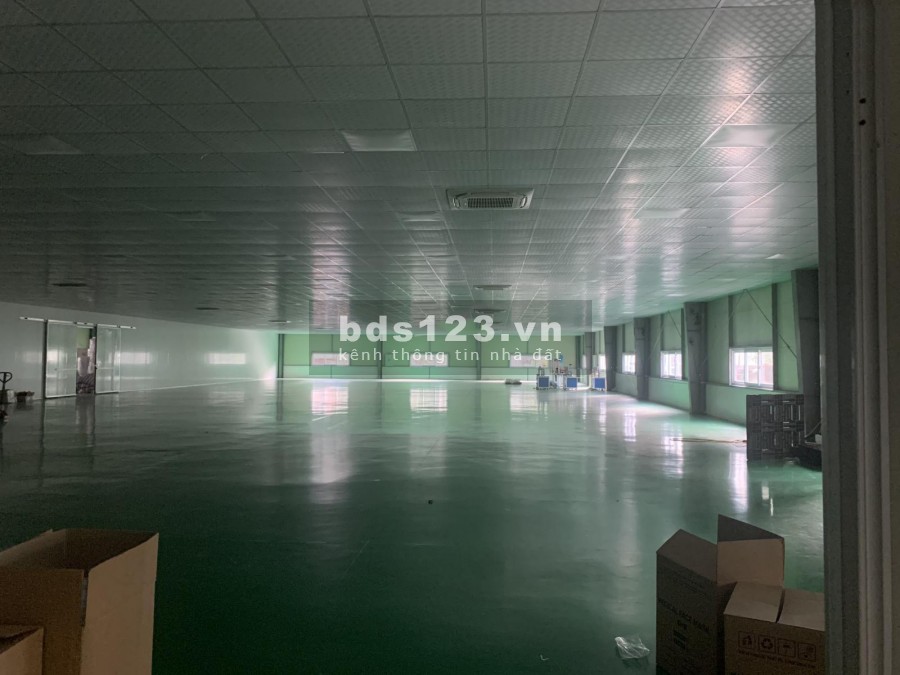 Cho thuê kho xưởng DT 2500 m2 tại KCN Quang Minh, Mê Linh, Hà Nội.