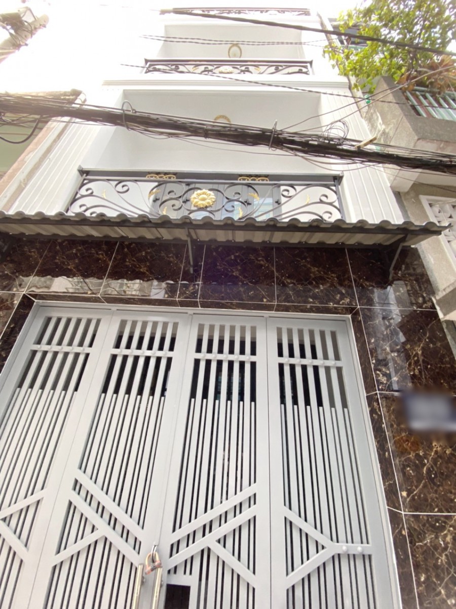 Nhà mới, đẹp, 3 tầng, hẻm Đặng Chất thông Dạ Nam P3 Q8