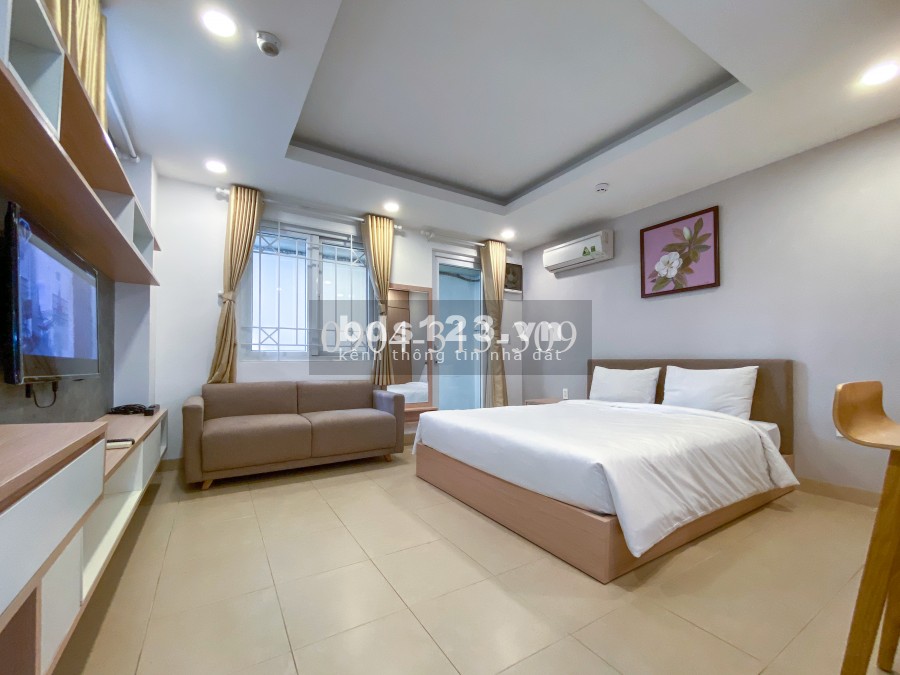 Cho thuê CHDV siêu xinh, sân thượng view đẹp Lê Quốc Hưng, Quận 4