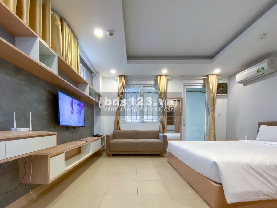 Cho thuê CHDV siêu xinh, sân thượng view đẹp Lê Quốc Hưng, Quận 4