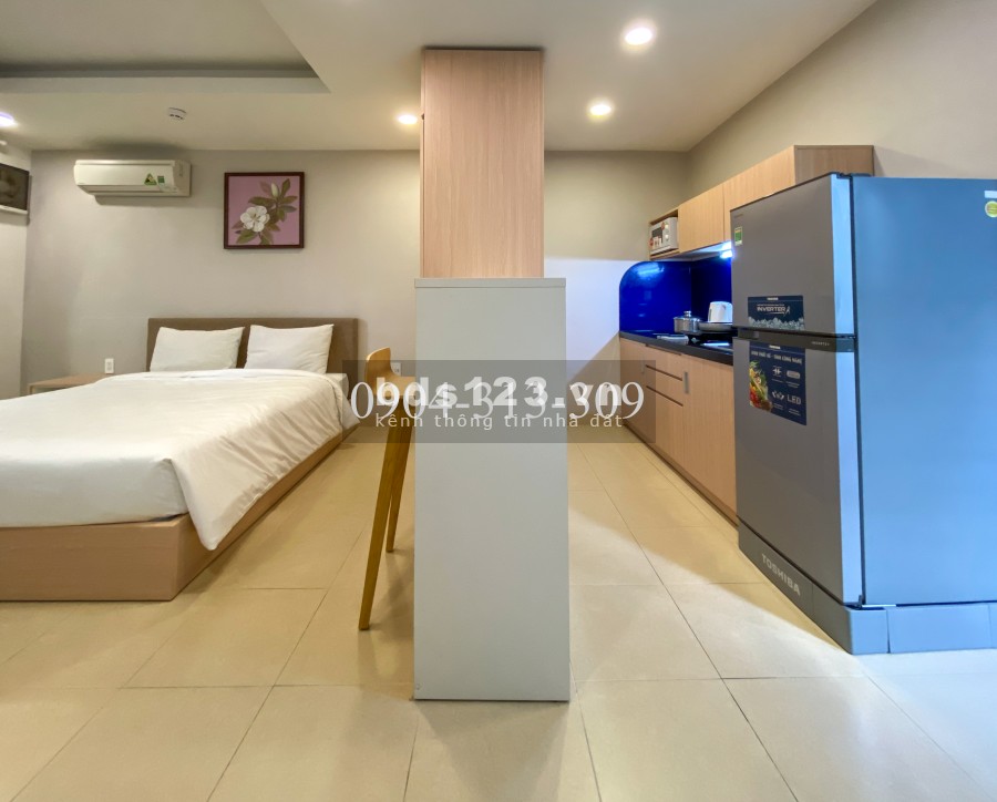 Cho thuê CHDV siêu xinh, sân thượng view đẹp Lê Quốc Hưng, Quận 4