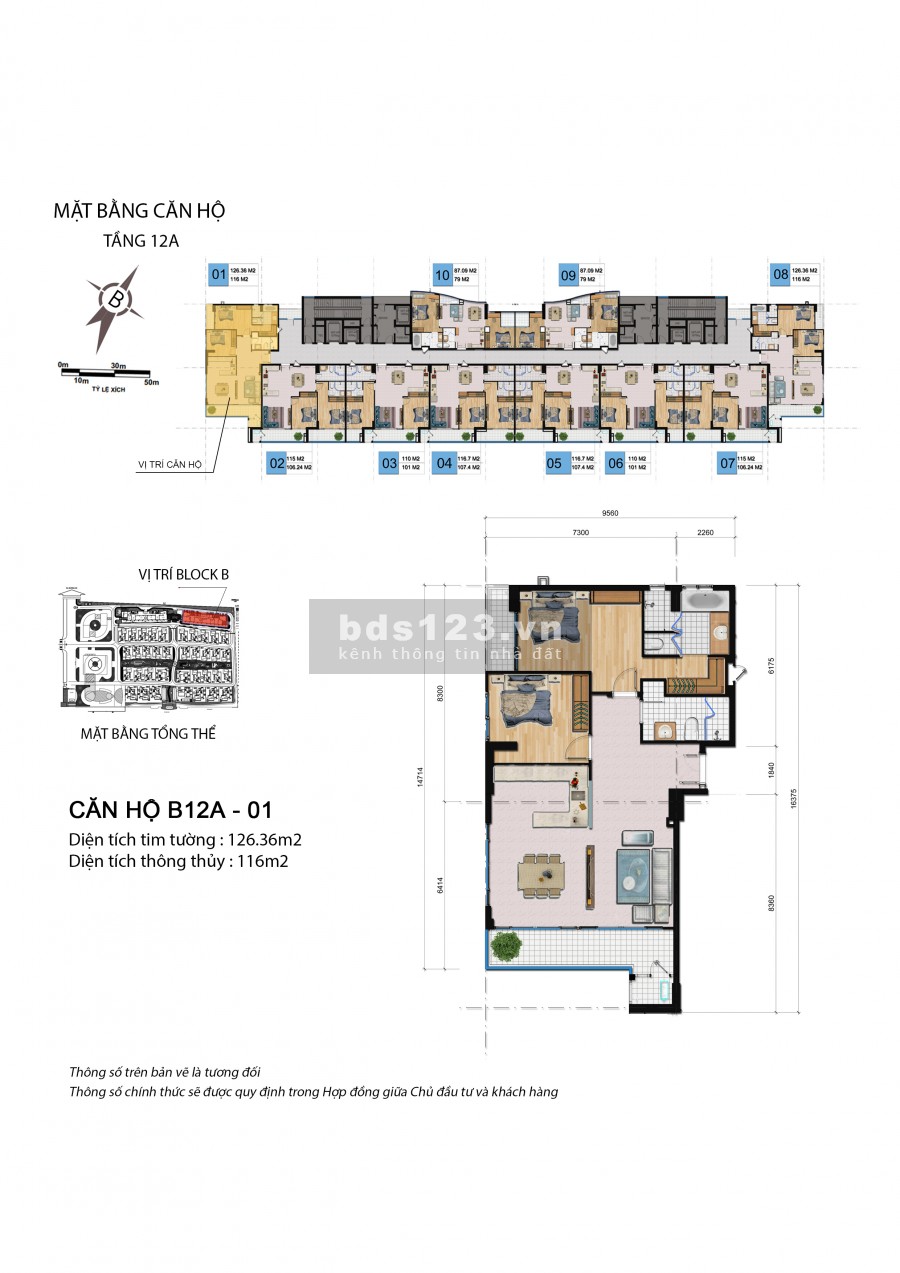 Căn 12A-04,06 (110m2), Tâng Cao Nhất, View Biển, Giá 4.4 tỷ, Vay 70%, Full Nội Thất, Chiết Khấu 6%