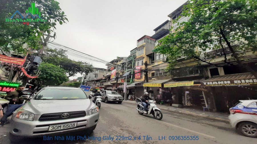 Chính Chủ Bán Ngôi Nhà Mặt Đường Hàng Giấy, Hàng Buồm, 229m2, 4 Tầng, Mặt Tiền 6,2m, Giá Tốt