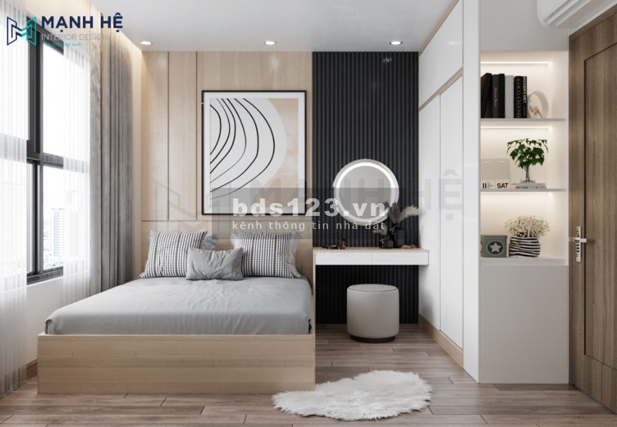 Cho Thuê Căn Hộ Chung cư F4 Trung Kính 2PN Đủ Đồ 10.5TR