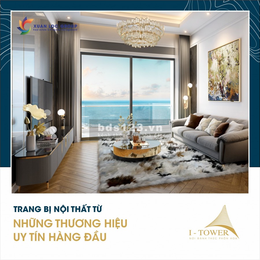 Bán căn hộ chung cư I-Tower chỉ từ 36 triệu/m2, sở hữu căn hộ Luxury view biển, giá tốt