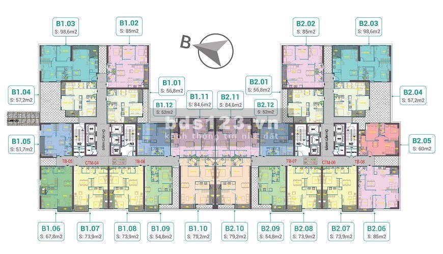 KHAI TRƯƠNG CĂN HỘ MẪU, MỞ BÁN TOÀ DV03 CHỈ 2,58 TỶ CĂN 3 PHÒNG NGỦ 98M2. CUỐI NĂM NHẬN NHÀ, CK 5%