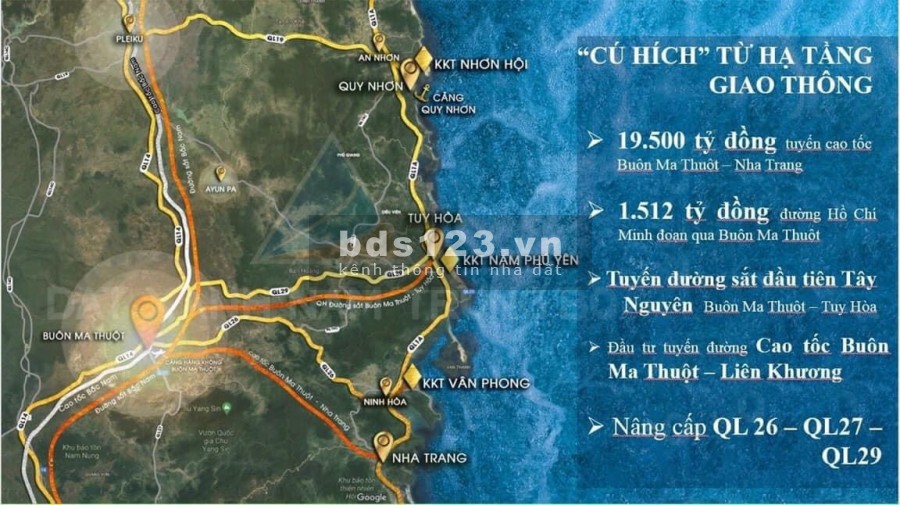 MỞ BÁN ĐẤT NỀN KHU ĐT ÂN PHÚ TP BUÔN MA THUỘT 100% SỔ ĐỎ TỪNG NỀN